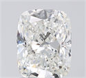 Natural Diamond 2.02 Carats, Cushion with  Cut, H Color, SI2 Clarity and Certified by GIA