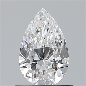 Picture of Natural Diamond 0.70 Carats, Pear with  Cut, D Color, VS1 Clarity and Certified by GIA