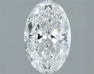 Picture of Natural Diamond 1.50 Carats, Oval with  Cut, E Color, SI2 Clarity and Certified by IGI