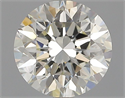 Natural Diamond 1.01 Carats, Round with Very Good Cut, J Color, VVS2 Clarity and Certified by GIA