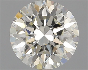 Picture of Natural Diamond 1.01 Carats, Round with Very Good Cut, J Color, VVS2 Clarity and Certified by GIA