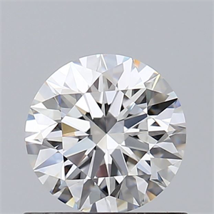 Picture of Natural Diamond 0.71 Carats, Round with Excellent Cut, E Color, VVS1 Clarity and Certified by GIA