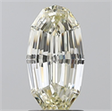 Natural Diamond 1.70 Carats, Oval with  Cut, M Color, VVS1 Clarity and Certified by GIA
