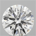 Del inventario de diamantes de laboratorio, 2.58 quilates, Redondo , Color E, claridad VS2 y certificado IGI
