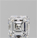 Diamante Natural 1.01 quilates, Asscher , Color F, claridad VS2 y certificado GIA