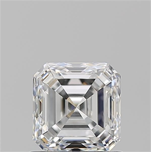 Foto Diamante Natural 1.01 quilates, Asscher , Color F, claridad VS2 y certificado GIA de