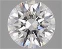 Natural Diamond 3.21 Carats, Round with Excellent Cut, E Color, FL Clarity and Certified by GIA