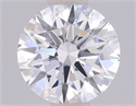 Del inventario de diamantes de laboratorio, 0.72 quilates, Redondo , Color E, claridad VVS2 y certificado IGI