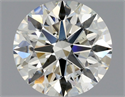 Natural Diamond 0.83 Carats, Round with Excellent Cut, I Color, SI2 Clarity and Certified by GIA