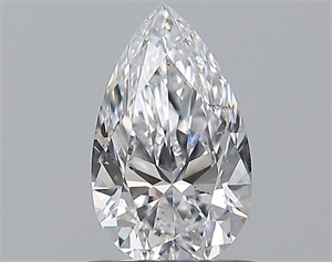 Picture of Natural Diamond 0.76 Carats, Pear with  Cut, D Color, SI1 Clarity and Certified by GIA