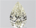 Natural Diamond 1.10 Carats, Pear with  Cut, L Color, SI1 Clarity and Certified by GIA