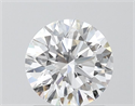 Lab Grown Diamond 1.20 Carats, Round with Ideal Cut, D Color, VVS2 Clarity and Certified by IGI