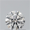 Natural Diamond 0.50 Carats, Round with Excellent Cut, G Color, VS2 Clarity and Certified by GIA