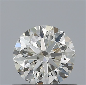 Picture of Natural Diamond 0.50 Carats, Round with Very Good Cut, H Color, IF Clarity and Certified by GIA