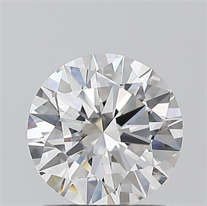 Foto Diamante Natural 1.01 quilates, Redondo , Color E, claridad IF y certificado GIA de