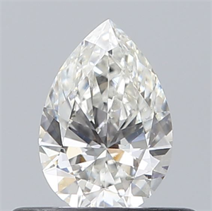 Picture of Natural Diamond 0.40 Carats, Pear with  Cut, G Color, SI1 Clarity and Certified by GIA