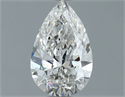 Natural Diamond 0.50 Carats, Pear with  Cut, G Color, VS1 Clarity and Certified by GIA