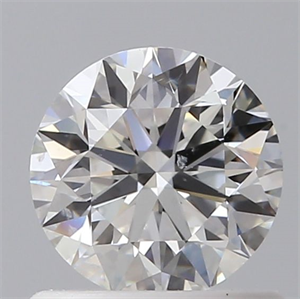 Foto Diamante Natural 0.70 quilates, Redondo , Color G, claridad SI1 y certificado GIA de