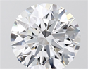 Del inventario de diamantes de laboratorio, 2.41 quilates, Redondo , Color F, claridad VVS2 y certificado IGI