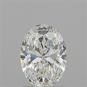 Picture of Natural Diamond 1.01 Carats, Oval with  Cut, H Color, VS2 Clarity and Certified by GIA