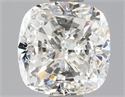 Natural Diamond 0.90 Carats, Cushion with  Cut, I Color, VVS1 Clarity and Certified by GIA