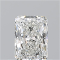 Diamante Natural 0.53 quilates, Radiante , Color H, claridad VVS2 y certificado GIA