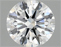 Lab Grown Diamond 1.74 Carats, Round with Ideal Cut, E Color, VS2 Clarity and Certified by IGI