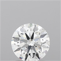 Lab Grown Diamond 1.22 Carats, Round with Ideal Cut, D Color, VS1 Clarity and Certified by IGI