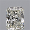Natural Diamond 0.71 Carats, Radiant with  Cut, I Color, VVS1 Clarity and Certified by GIA