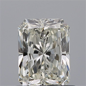 Picture of Natural Diamond 0.71 Carats, Radiant with  Cut, I Color, VVS1 Clarity and Certified by GIA