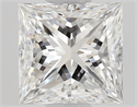 Diamante Natural 0.50 quilates, Princesa , Color F, claridad VVS1 y certificado GIA