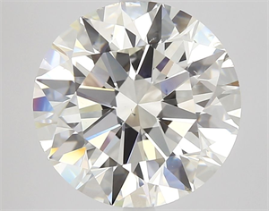 Picture of Natural Diamond 5.01 Carats, Round with Excellent Cut, J Color, SI1 Clarity and Certified by GIA