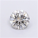 Lab Grown Diamond 1.11 Carats, Round with Ideal Cut, H Color, VS1 Clarity and Certified by IGI