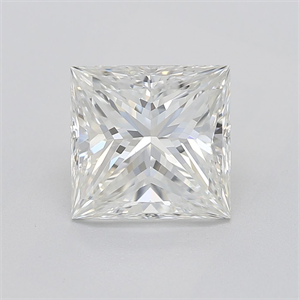 Picture of Natural Diamond 1.30 Carats, Princess with  Cut, I Color, VS1 Clarity and Certified by GIA