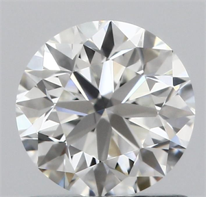 Picture of Natural Diamond 0.90 Carats, Round with Very Good Cut, H Color, VVS1 Clarity and Certified by GIA