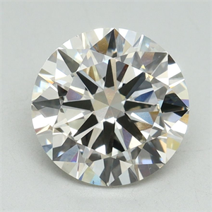 Picture of Lab Grown Diamond 2.50 Carats, Round with Excellent Cut, I Color, VS1 Clarity and Certified by IGI