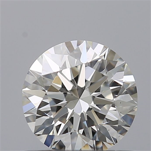 Foto Diamante Natural 0.66 quilates, Redondo , Color H, claridad VS1 y certificado GIA de