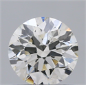 Natural Diamond 0.71 Carats, Round with Excellent Cut, G Color, VS2 Clarity and Certified by IGI