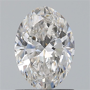 Picture of Natural Diamond 0.91 Carats, Oval with  Cut, G Color, VVS2 Clarity and Certified by GIA