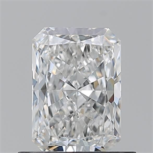 Picture of Natural Diamond 0.71 Carats, Radiant with  Cut, E Color, VS2 Clarity and Certified by GIA