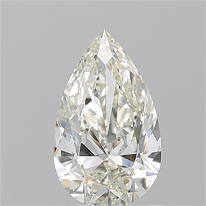 Picture of Natural Diamond 0.97 Carats, Pear with  Cut, J Color, SI1 Clarity and Certified by GIA