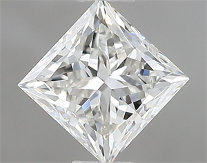 Picture of Natural Diamond 0.80 Carats, Princess with  Cut, G Color, VS1 Clarity and Certified by IGI