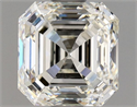 Natural Diamond 1.30 Carats, Asscher with  Cut, J Color, VVS2 Clarity and Certified by GIA