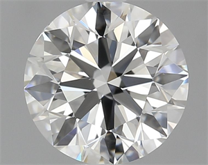 Picture of Natural Diamond 1.00 Carats, Round with Excellent Cut, I Color, VS1 Clarity and Certified by GIA