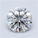 Diamante Natural 1.22 quilates, Redondo , Color D, claridad VVS2 y certificado GIA