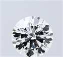 Lab Grown Diamond 1.51 Carats, Round with Excellent Cut, E Color, VVS2 Clarity and Certified by IGI