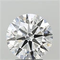 Lab Grown Diamond 3.10 Carats, Round with Ideal Cut, F Color, VVS2 Clarity and Certified by IGI
