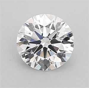 Picture of Lab Grown Diamond 1.02 Carats, Round with Ideal Cut, D Color, VVS2 Clarity and Certified by IGI