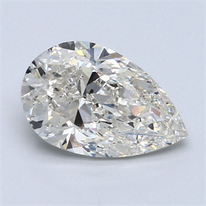 Foto Diamante Natural 3.00 quilates, De pera , Color I, claridad SI2 y certificado GIA de