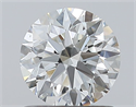 Diamante Natural 0.90 quilates, Redondo , Color H, claridad SI1 y certificado GIA